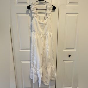 Lush white maxi dress